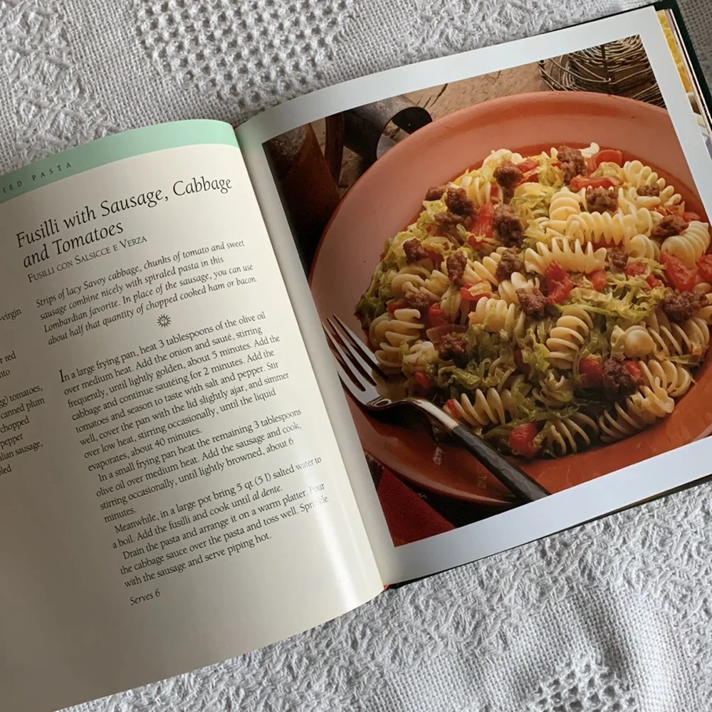 Williams–Sonoma Kitchen Library Pasta/Stir-fry hardcover cookbooks set of 2